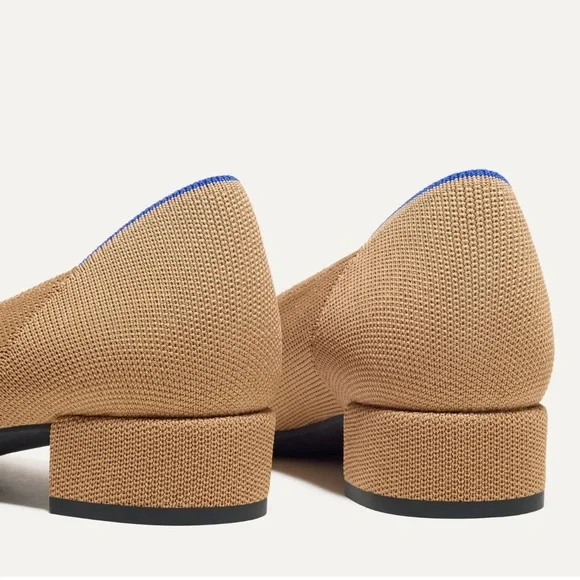 NEW Rothy's The High Point Wren Captoe Block Heels Size Various - Picture 4 of 16